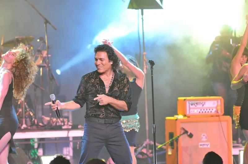 Crowd at an Andy Madadian concert